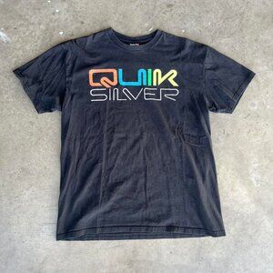 Quiksilver Men's Black T-shirt
